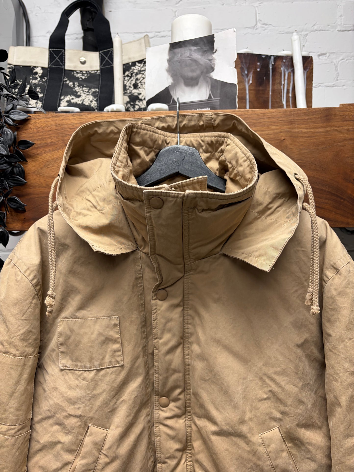 AW2005 Raf Simons ‘History of my World’ Down Filled Cargo Puffer Jacket