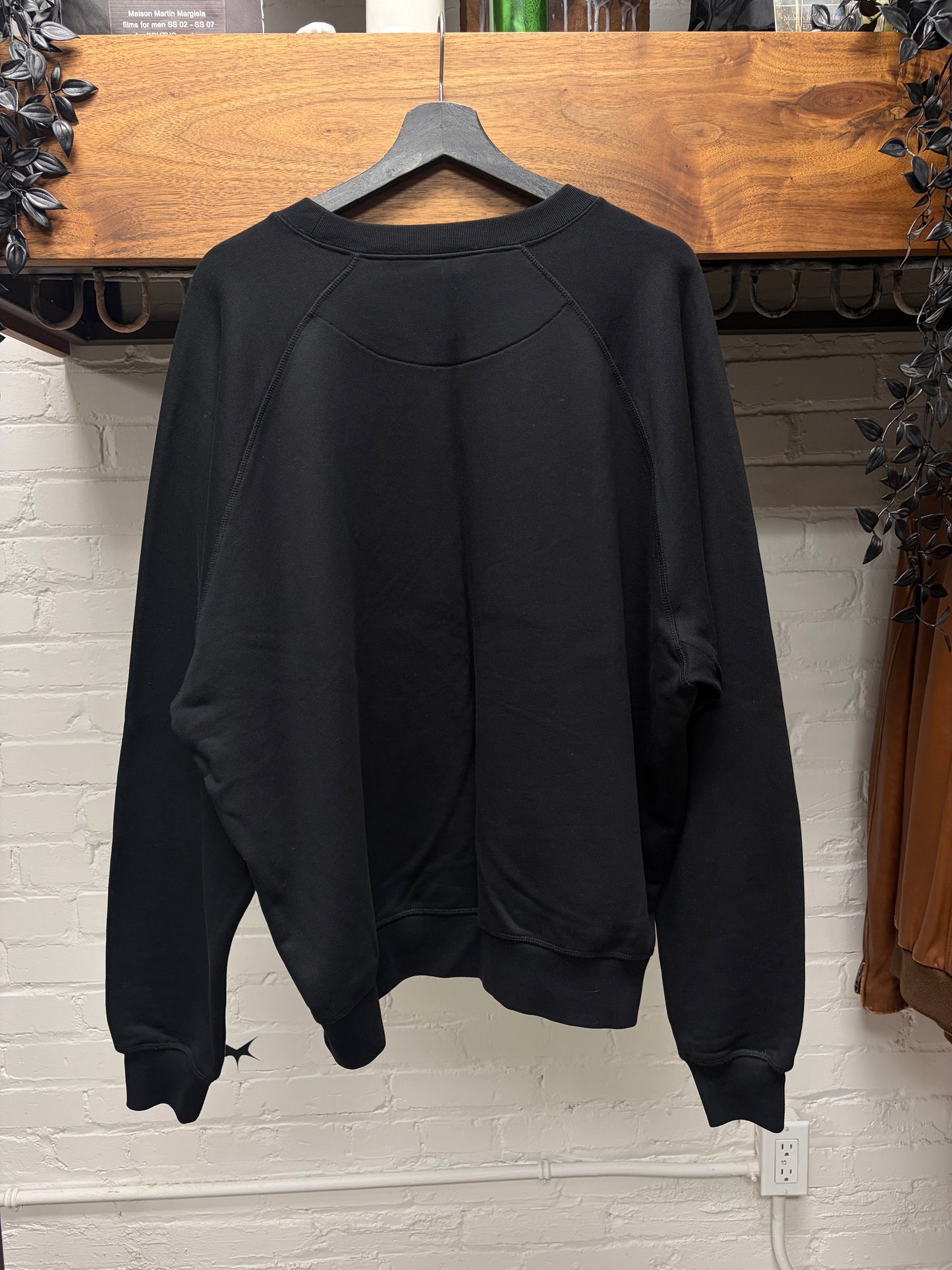 Vivienne Westwood Orb ‘Spray Paint Logo’ Black Graphic Sweatshirt