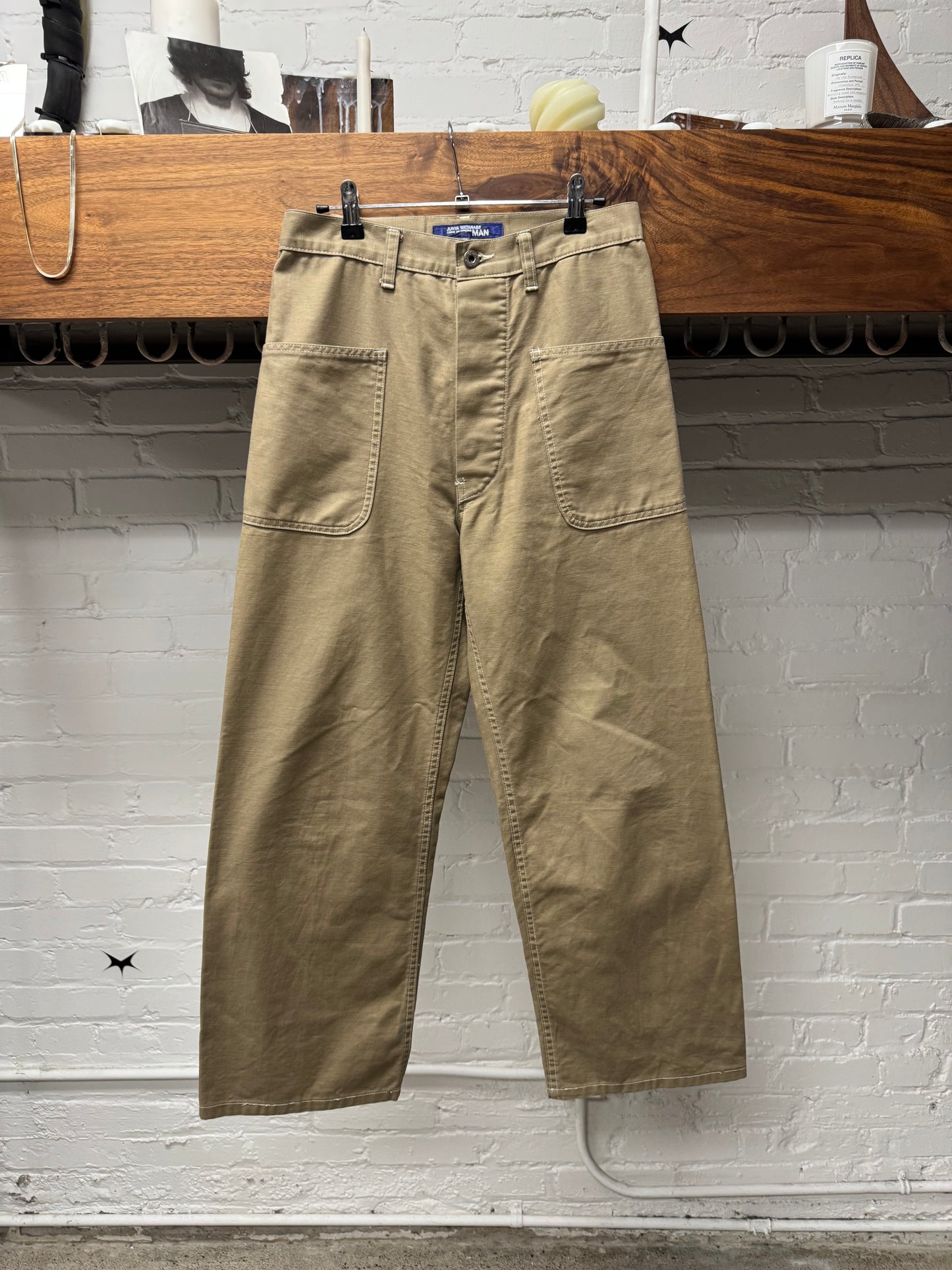 SS2005 Junya Watanabe x Post Overalls Wide Leg Pants