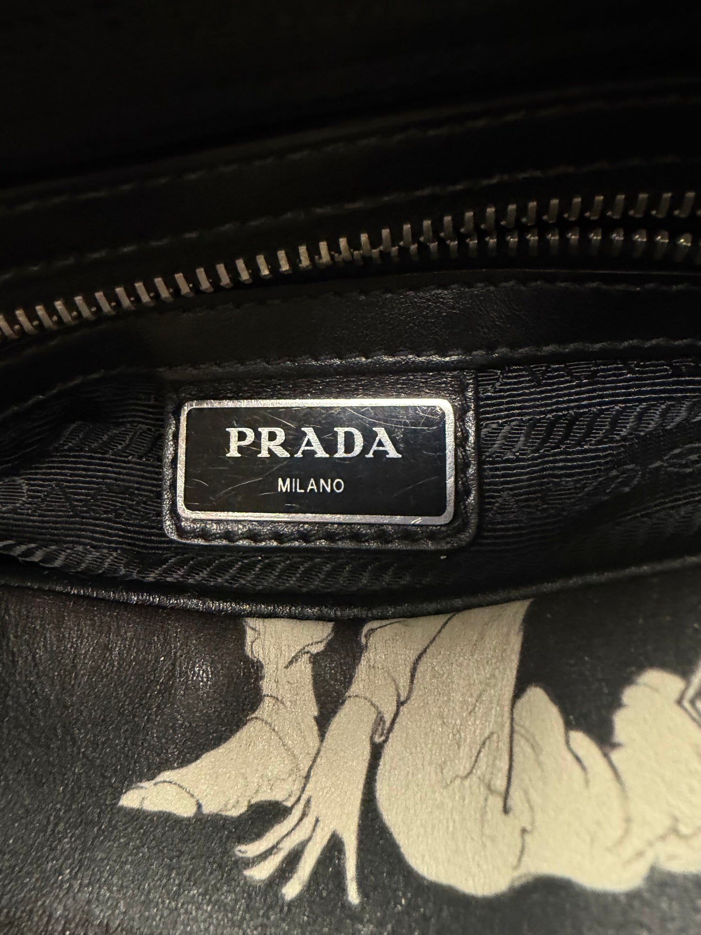 SS2018 Prada ‘Comic Strip’ Full Print Leather Crossbody Bag