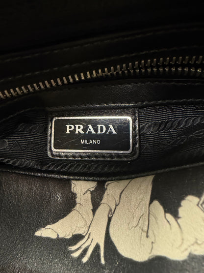 SS2018 Prada ‘Comic Strip’ Full Print Leather Crossbody Bag