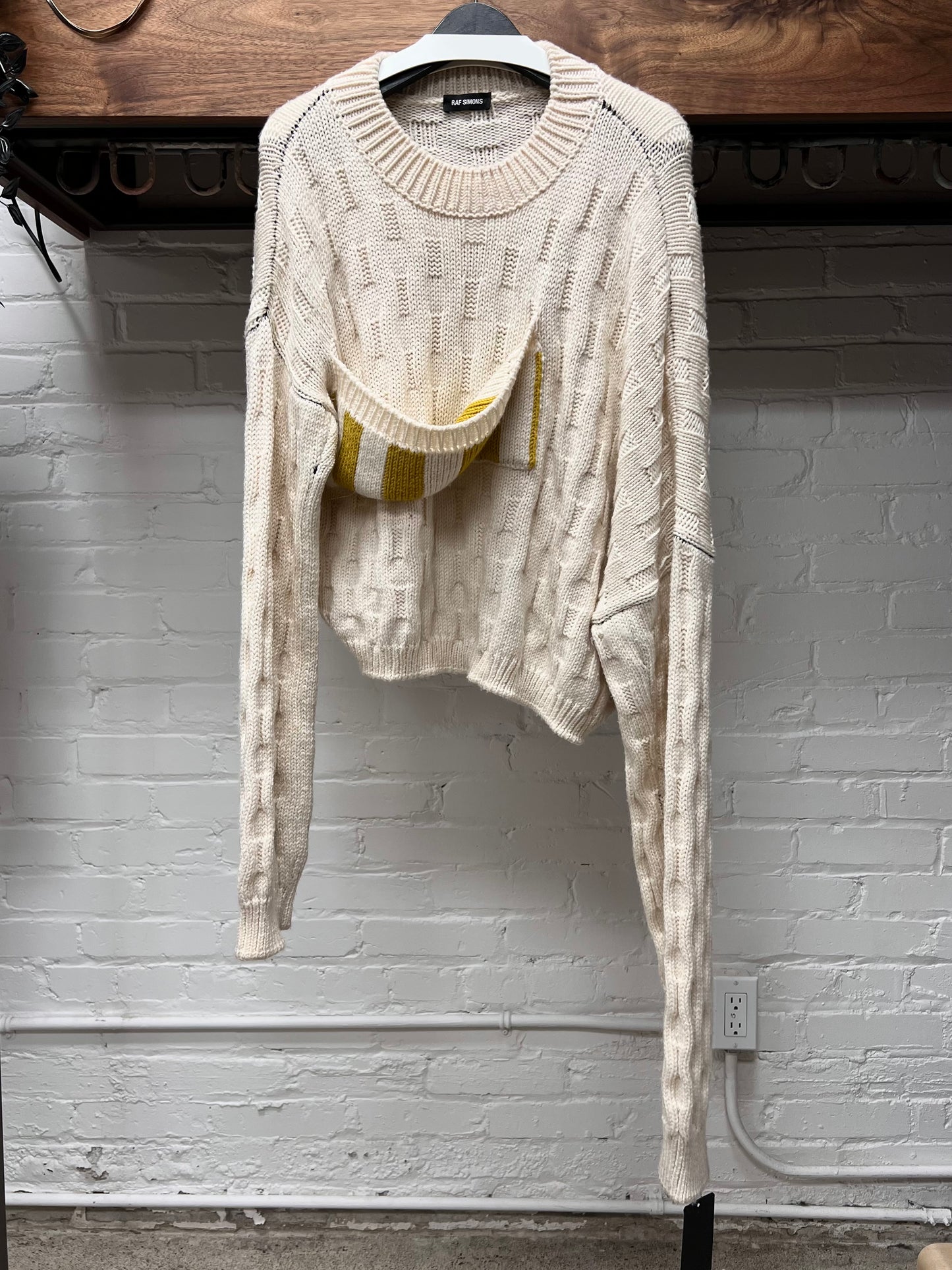 SS2017 Raf Simons ‘Disturted’ Knit Sweater