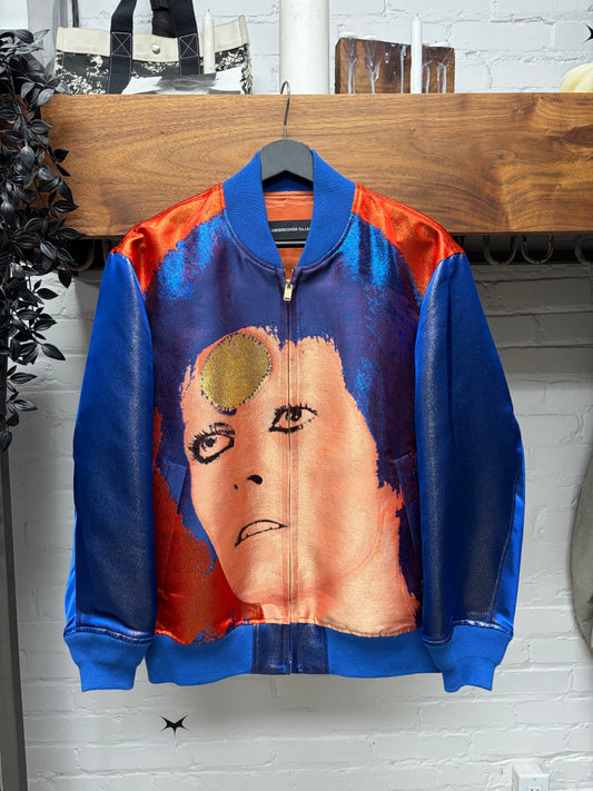 SS2019 Undercover ‘Ziggy Stardust’ David Bowie Tribunal Bomber Jacket