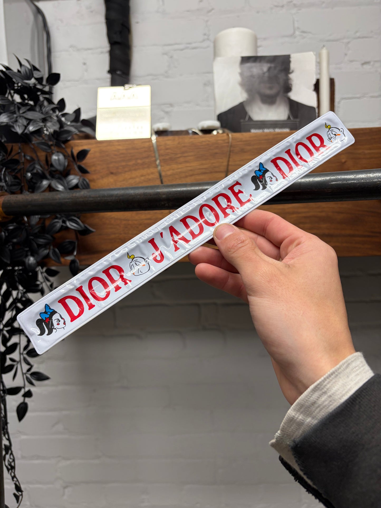 2000s Dior ‘J’adore Dior’ Slap Bracelet
