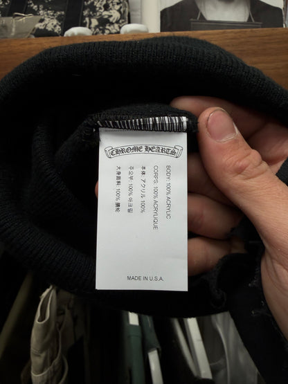 Chrome Hearts ‘CH Logo’ Black Beanie