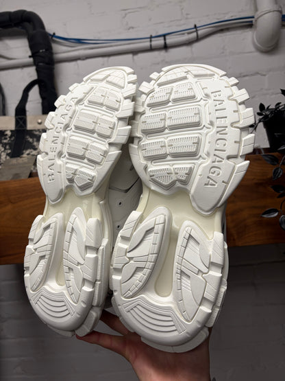 Balenciaga ‘Track Hike’ White High Top Athletic Sneakers