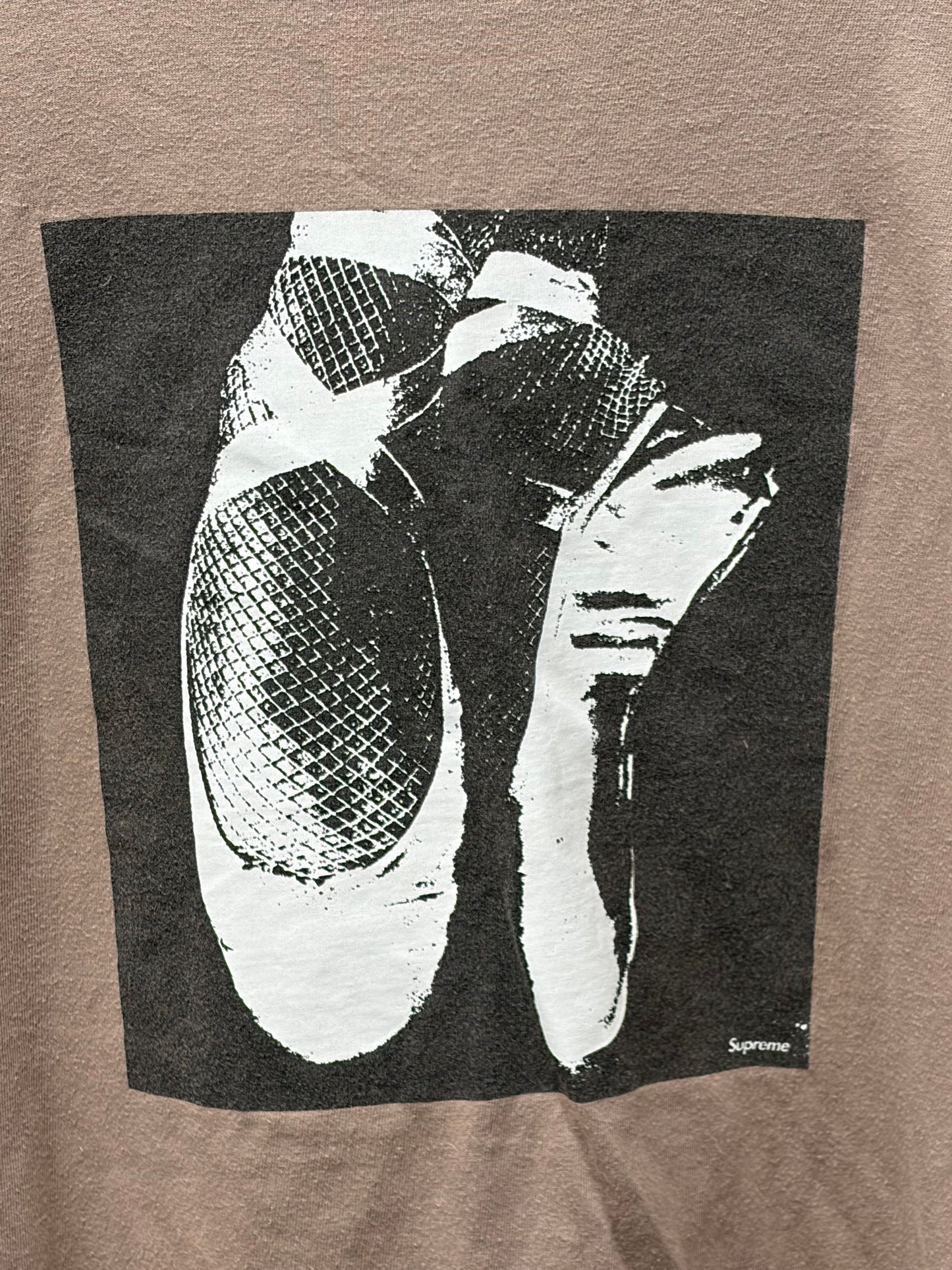 AW2014 Supreme ‘Ballerina’ Brown Graphic T-Shirt