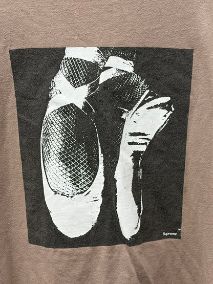 AW2014 Supreme ‘Ballerina’ Brown Graphic T-Shirt