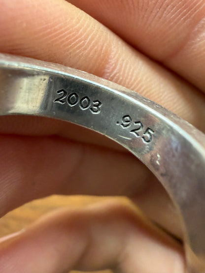 Chrome Hearts ‘Forever’ .925 Silver Spacer Ring