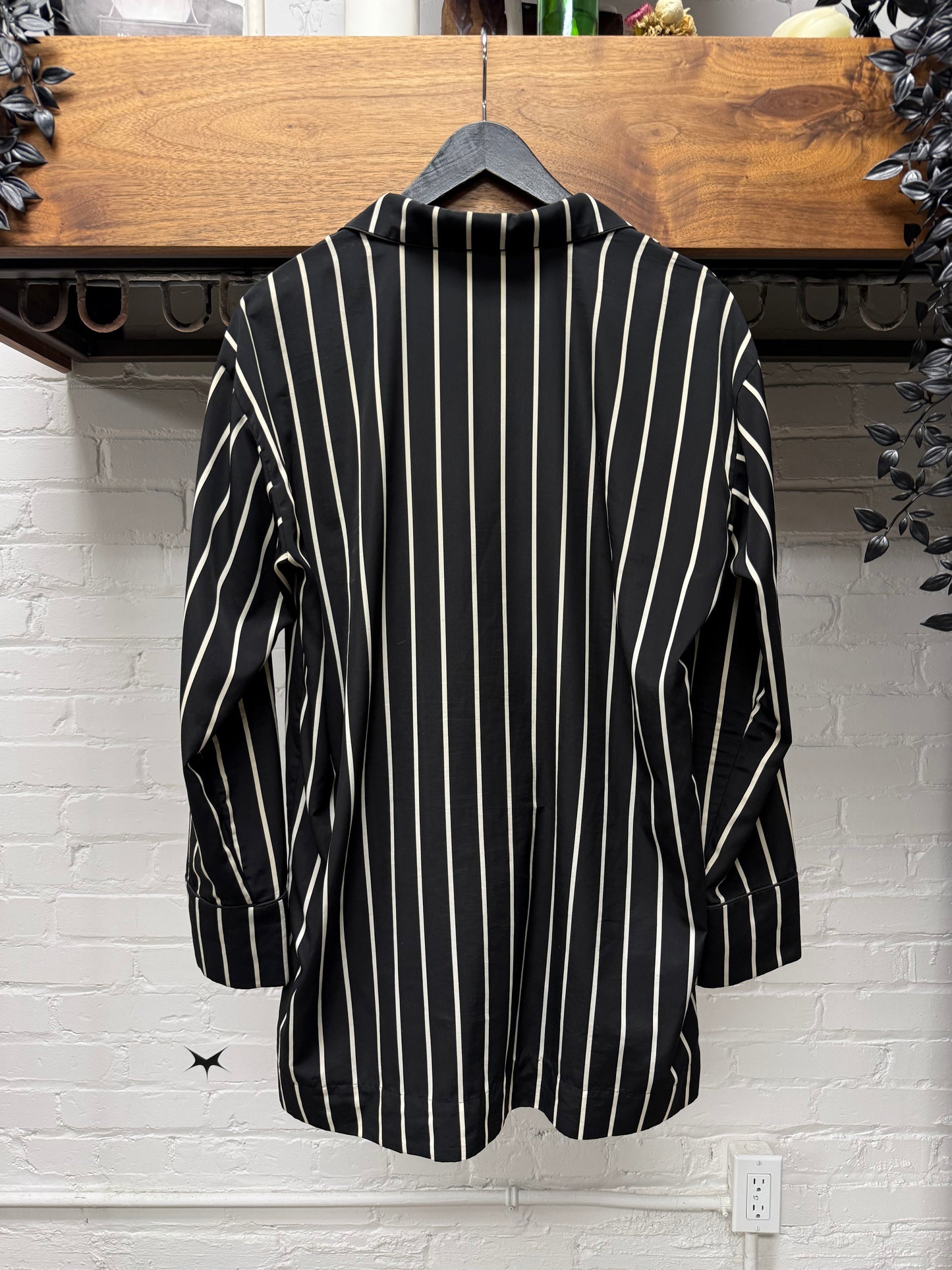 Vintage Yohji Yamamoto Y’s Striped Black/White Button Up Shirt