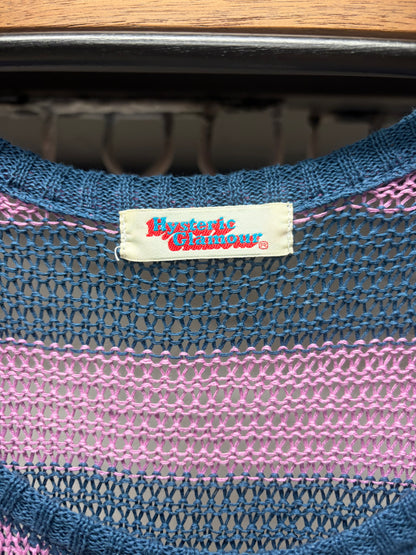 2000s Hysteric Glamour Knit Patchwork Striped Tank Top