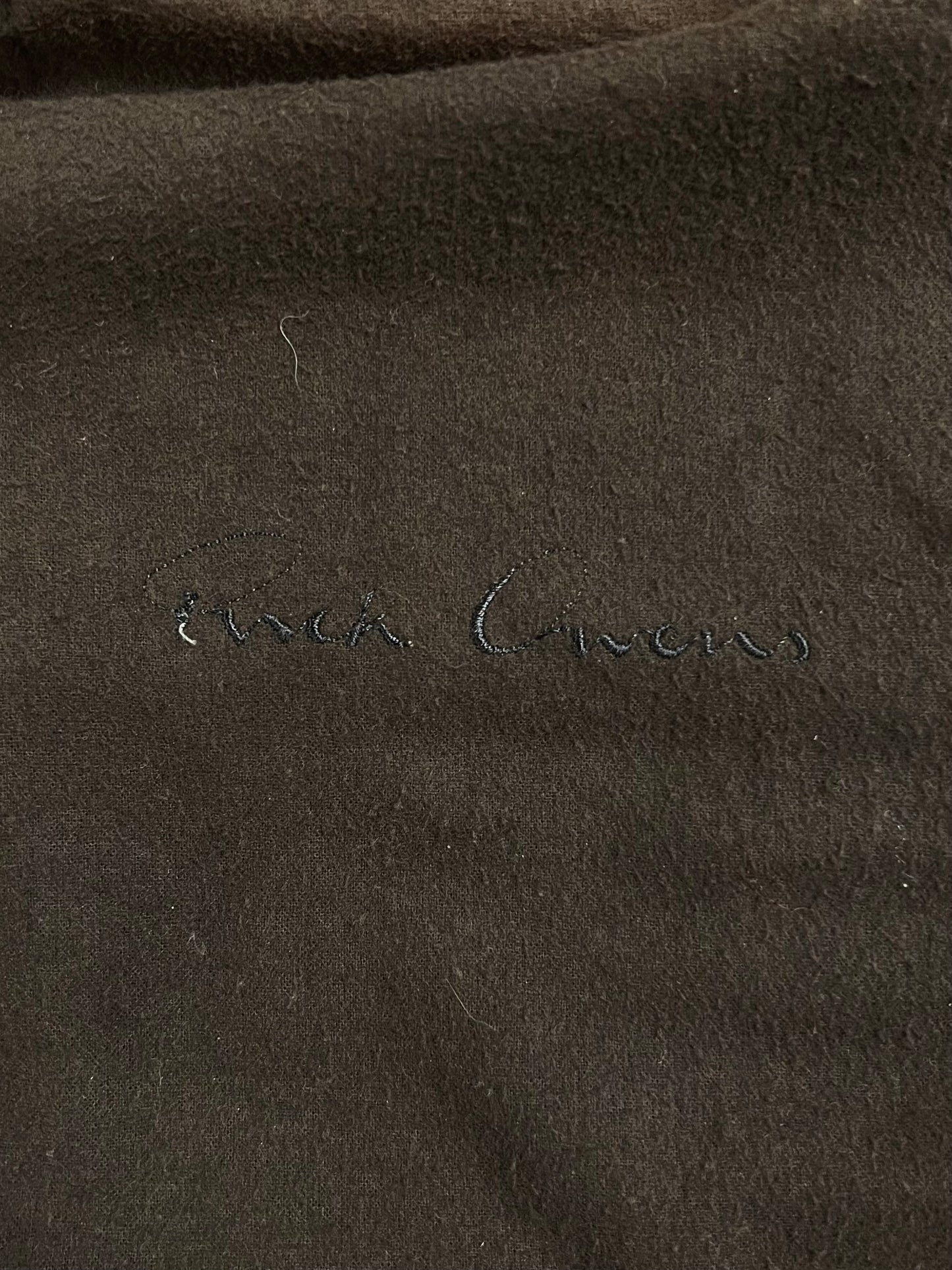 2003 Rick Owens Olmar & Mirta ‘Scuba’ Leather Jacket