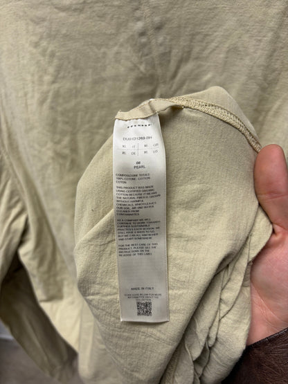 Rick Owens DRKSHDW ‘Hustler’ Pearl Layered Long Sleeve Shirt