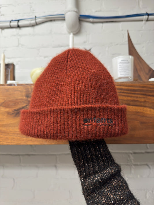 AW2022 Enfants Riches Deprimes Cashmere/Mohair Ribbed Beanie