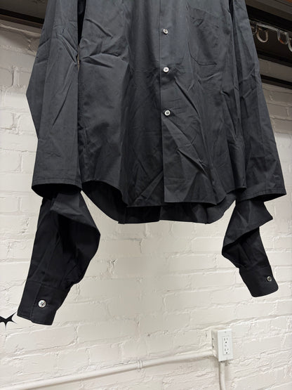 2019 Comme Des Garçons Homme Plus ‘Lopsided Sleeve’ Button Up Shirt