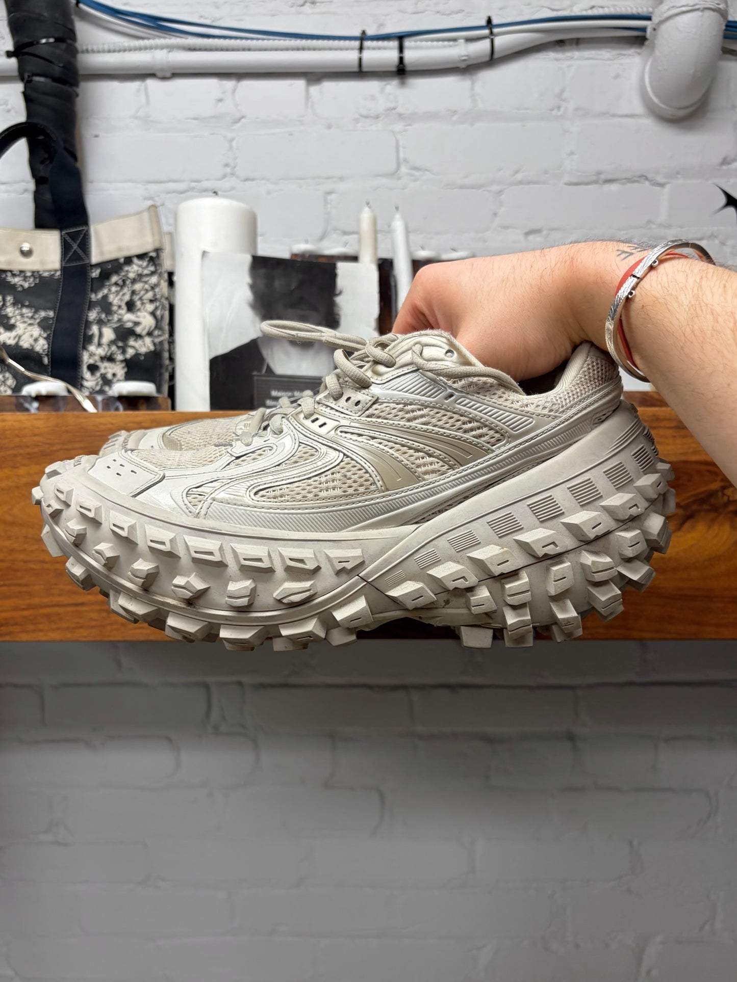 Balenciaga ‘Defender’ Tire Track Low Top Sneakers