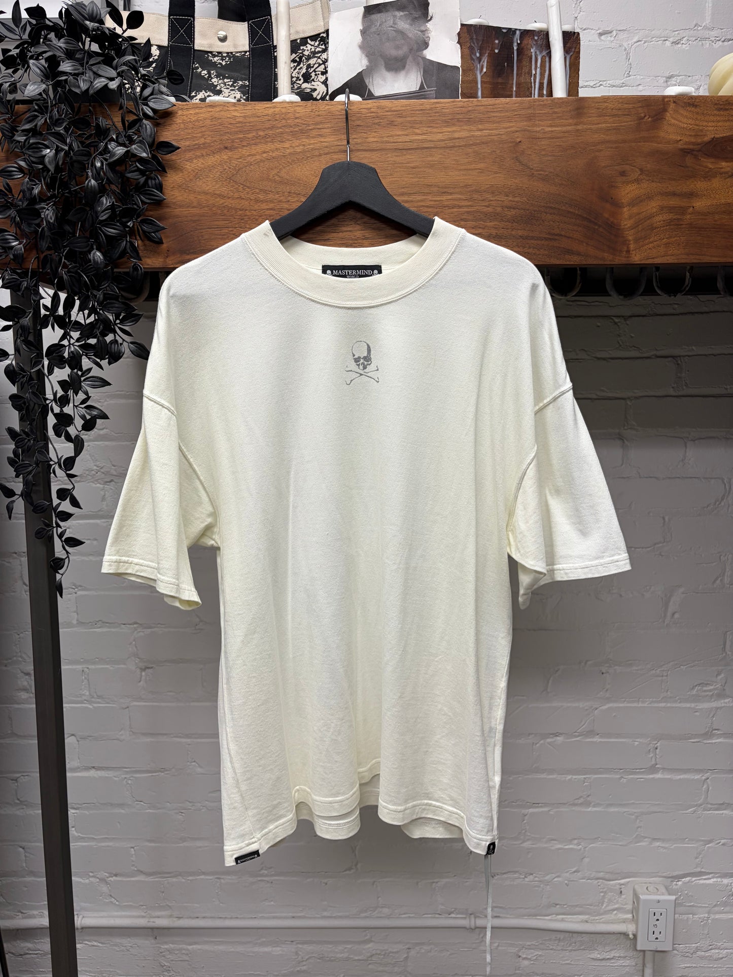Mastermind X-Cross White Graphic T-Shirt