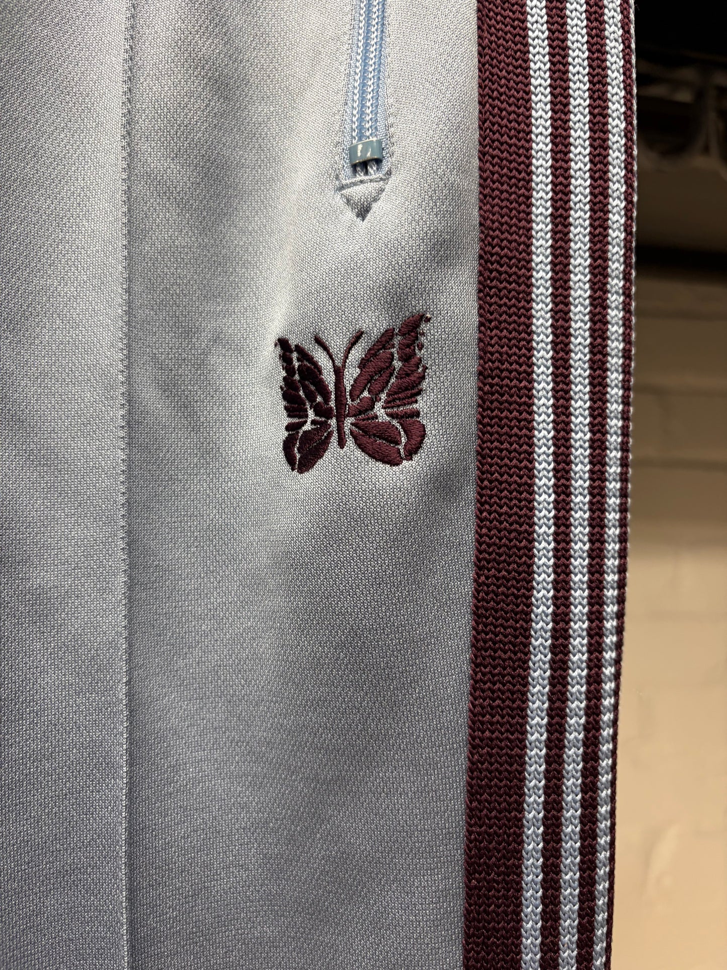 Needles Light Blue/Purple Striped Track Pants