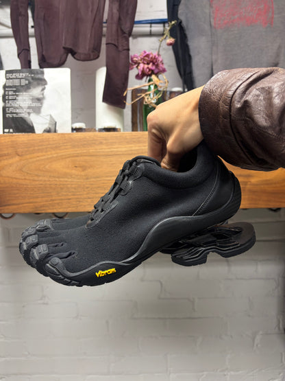 Balenciaga x Vibram ‘Zero’ Spring Platform Black Low Top Toe Shoes