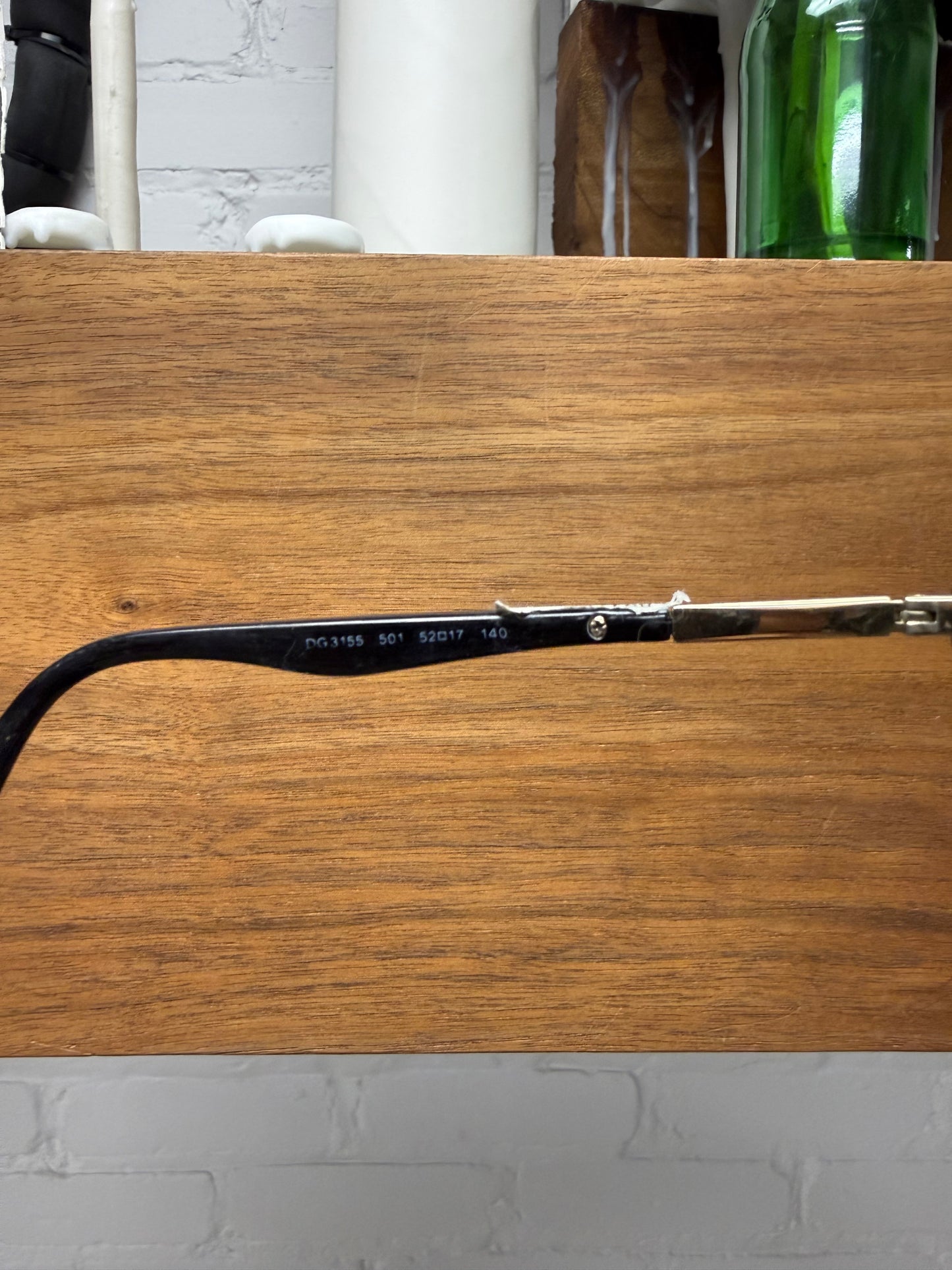 Dolce and Gabbana Black Cat Eye Prescription Glasses