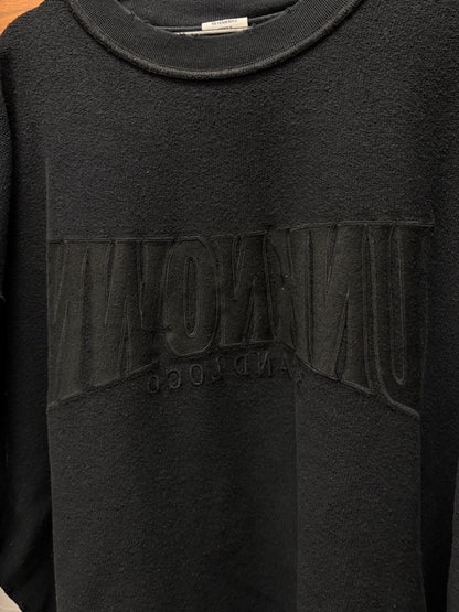 Vetements Reverse Terry Cotton ‘I Don’t Want to Be Remembered’ Short Sleeve Sweatshirt