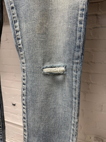 2020 Saint Laurent ‘D02’ Skinny Blue Denim