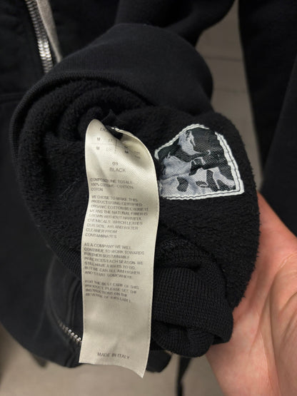 Rick Owens DRKSHDW ‘Jason’ Black Zip-Up Hoodie