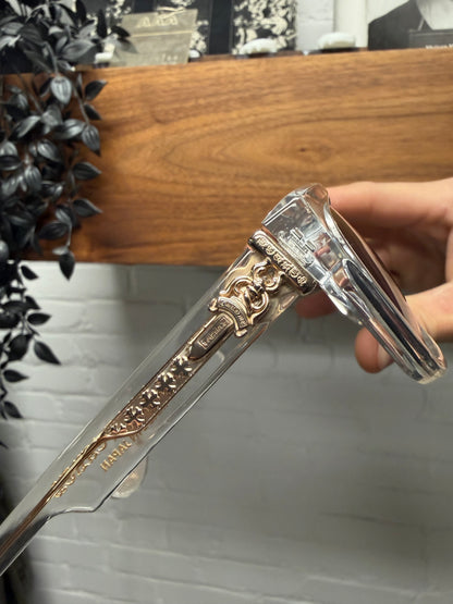 Chrome Hearts ‘Box Officer’ 18K Gold/Translucent Frame Sunglasses