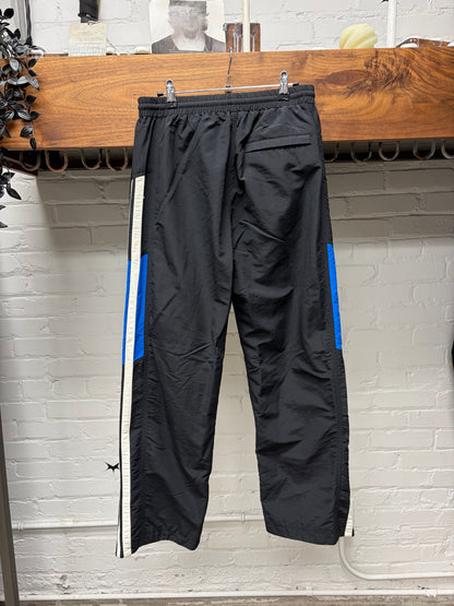 2021 Balenciaga ‘3B Sports Icon’ Logo Black Striped Track Pants