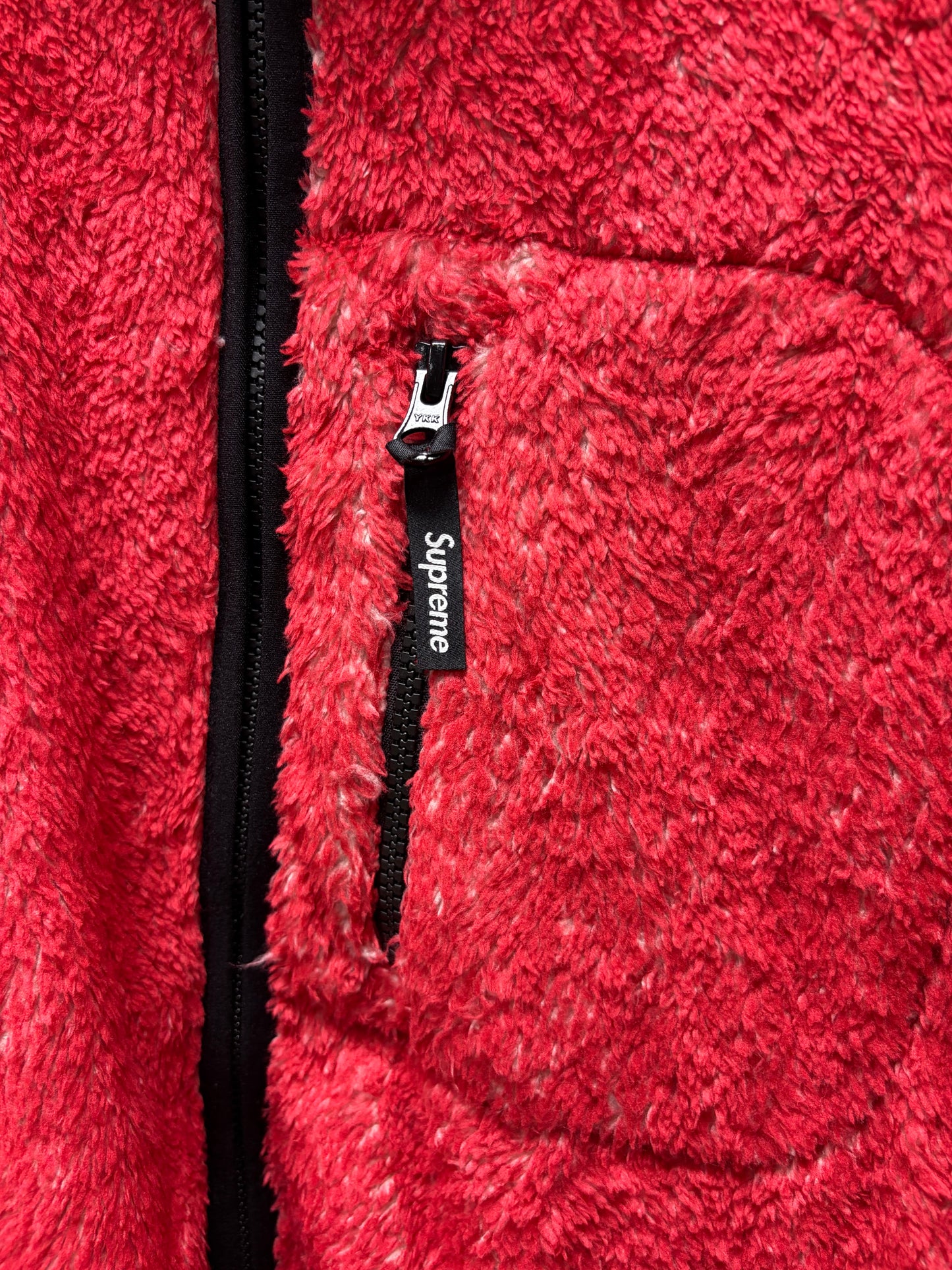 AW2024 Supreme x Kate Moss Red/Black Graphic Fleece
