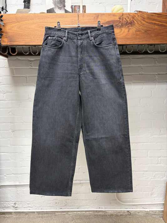 Acne Studios ‘1989 Cut’ Black Wide Leg Denim
