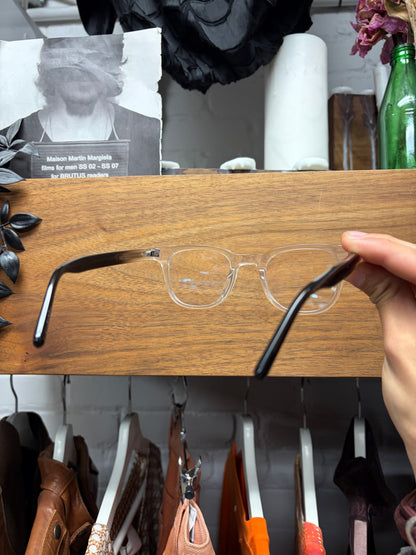 Maison Margiela x Gentle Monster Clear/Gradient Arm Square Shape Prescription Glasses Frames