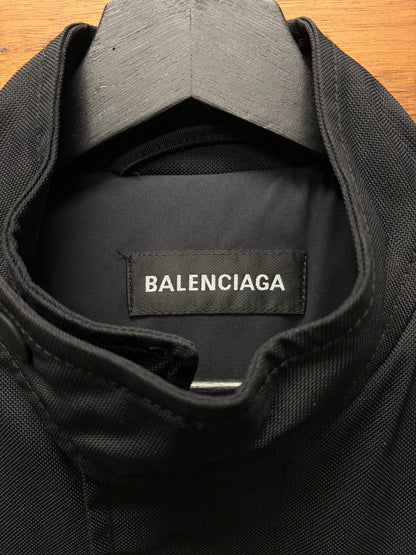 SS2020 Balenciaga Padded ‘Moto Racer’ Black Oversized Jacket