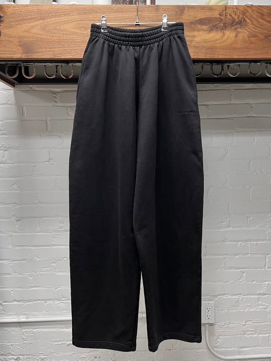 2023 Balenciaga Basic Logo Black Sweatpants