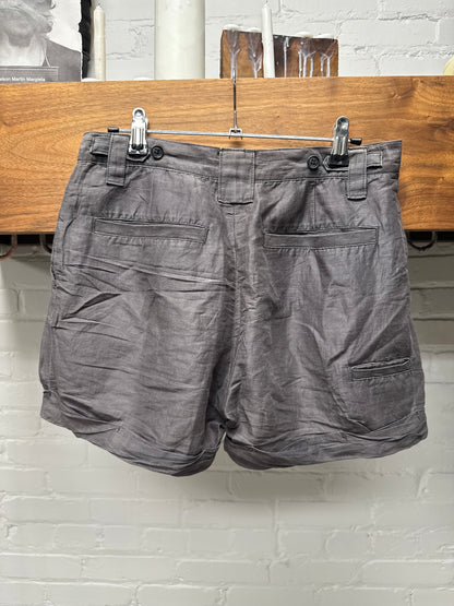 Mihara Yasuhiro ‘Dust Brown’ Light Cotton Blend Drawstring Shorts