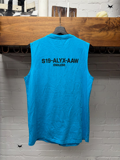 1017 Alyx 9SM Blue Logo Tank Top