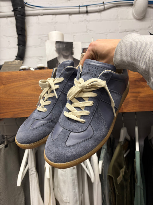 Maison Margiela G.A.T. Indigo Blue/Gum Sole Sneakers