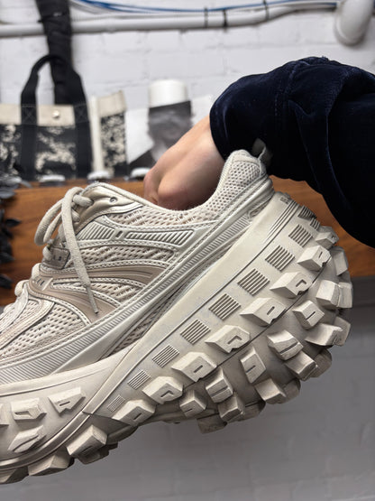 Balenciaga ‘Defender’ White Tire Track Low Top Sneakers