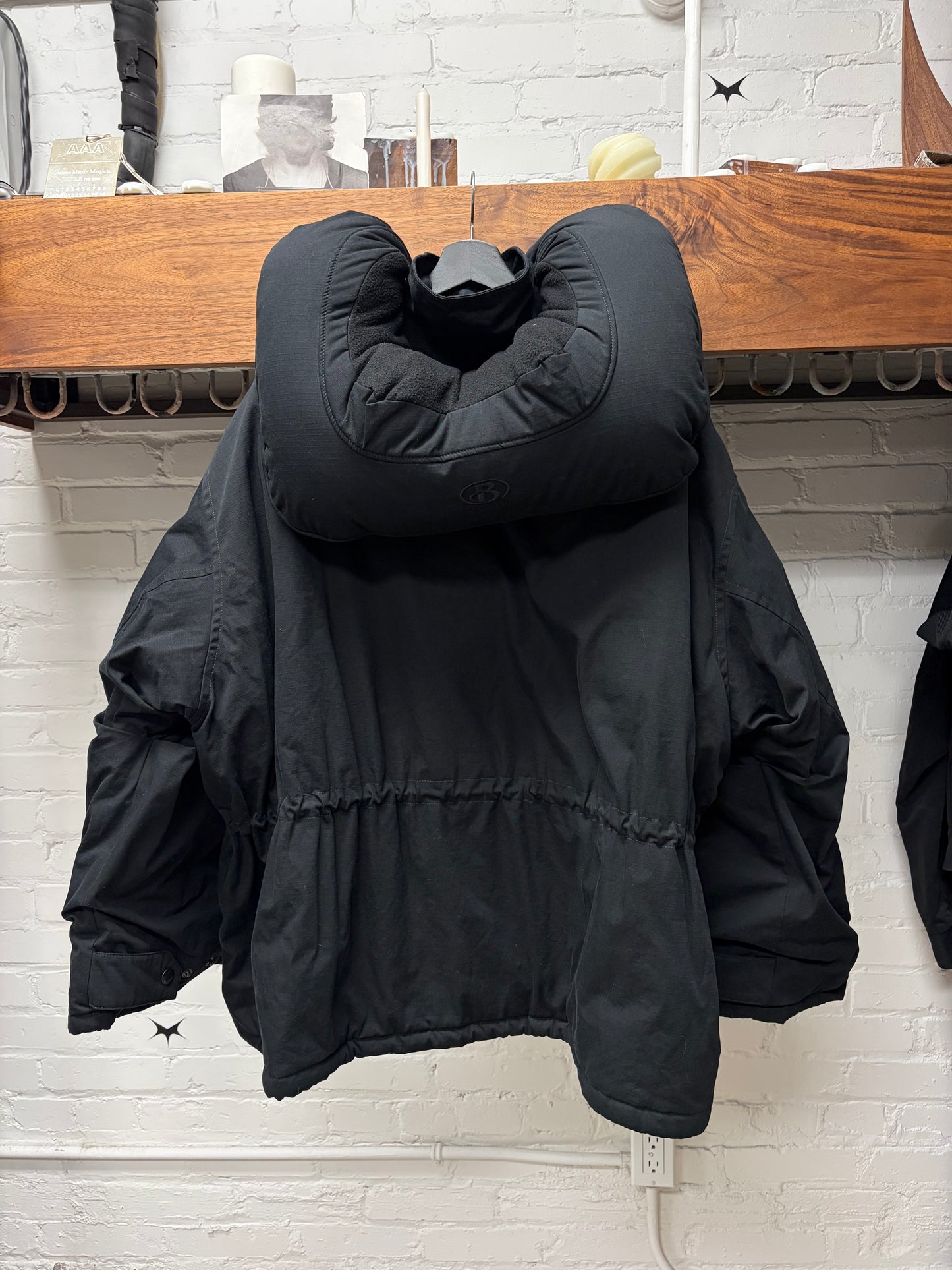AW2022 Balenciaga Detachable ‘Pillow Neck Military Travel Jacket