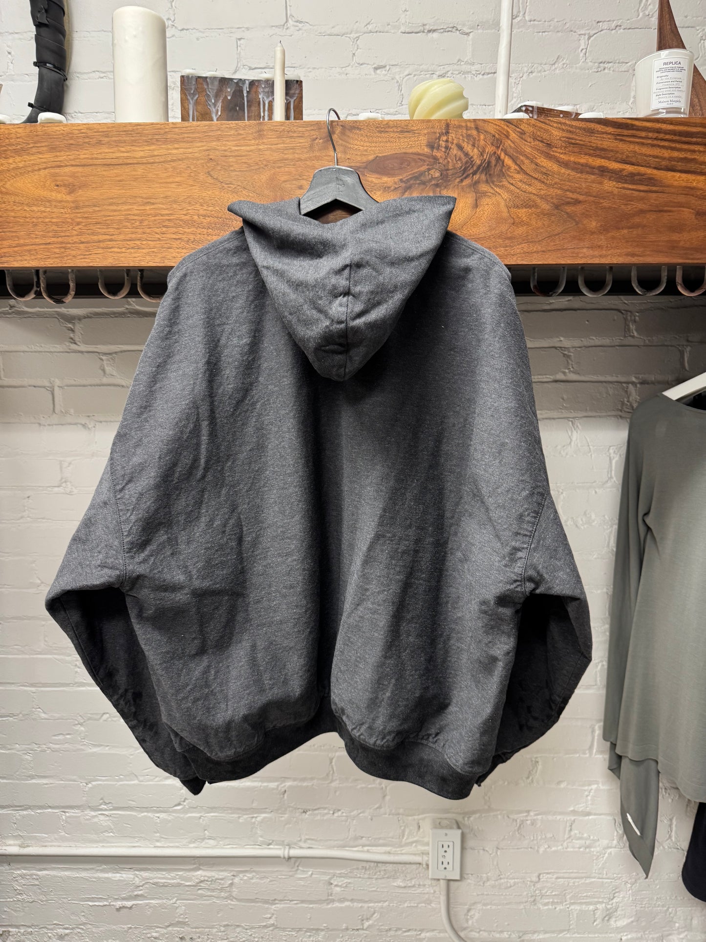 SS2025 Balenciaga ‘Trompe L’œil’ Zip Up Hoodie
