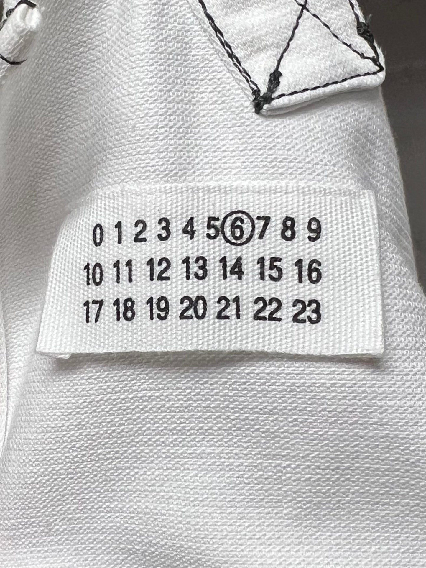 SS99 Maison Margiela White ‘Side Tie’ Apron Dress