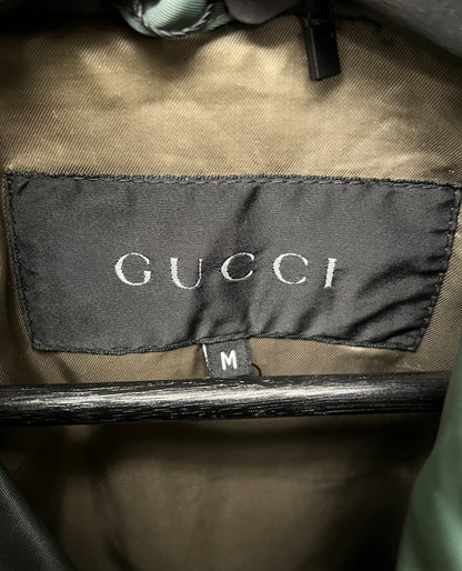 1997 Gucci by Tom Ford ‘Flat Padded’ Teal Blue Puffer Jacket