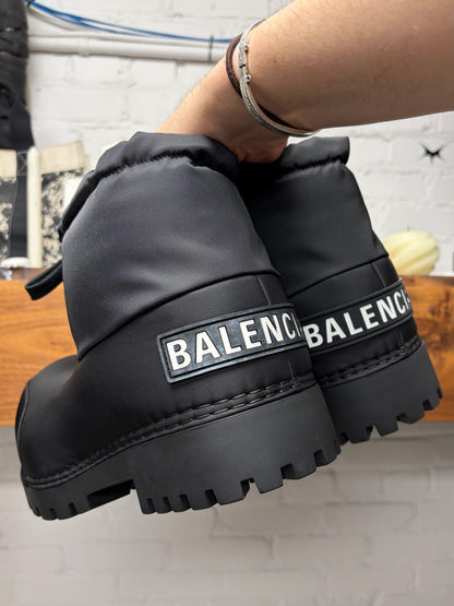 Balenciaga ‘Alaska’ Black Ankle Cut Ski Boots