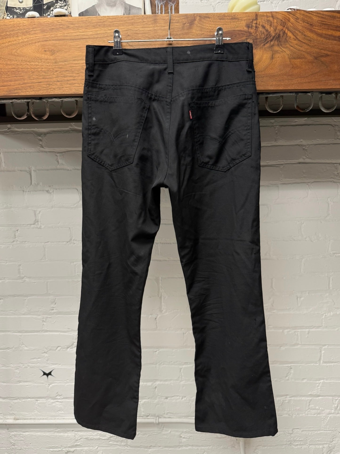 SS2002 Junya Watanabe x Levi’s  ‘Earth’s Parasites’ Poem Black Trousers