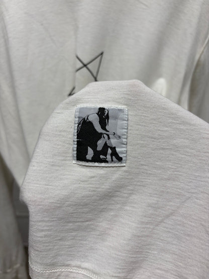 Rick Owens ‘DRKSHDW’ Pentagram Milk Long Sleeve Shirt
