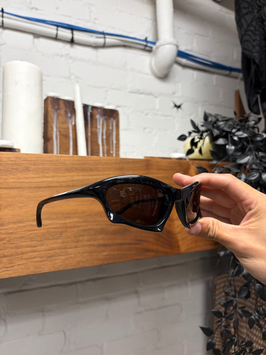 Balenciaga ‘Batwing’ Black Cat Eye Sunglasses