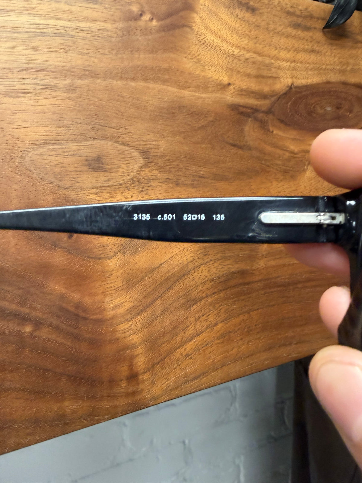Chanel ‘C.501’ Black Quilted CC Logo Prescription Glasses Frames