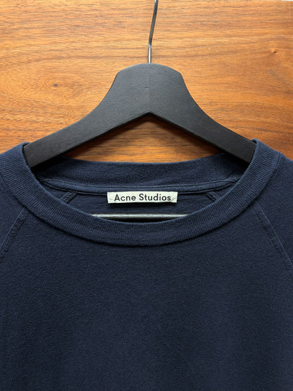 Acne Studios ‘Reverse Logo’ Jersey Cotton Long Sleeve Shirt