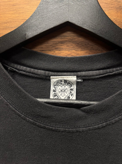 Vintage Chrome Hearts x Kyosuke Himuro Faded Black Long Sleeve Shirt