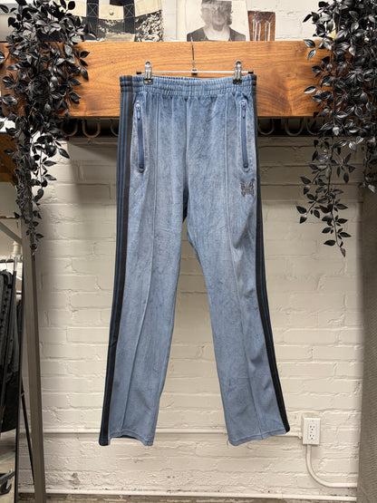 Needles Velour Blue/Purple Striped Track Pants